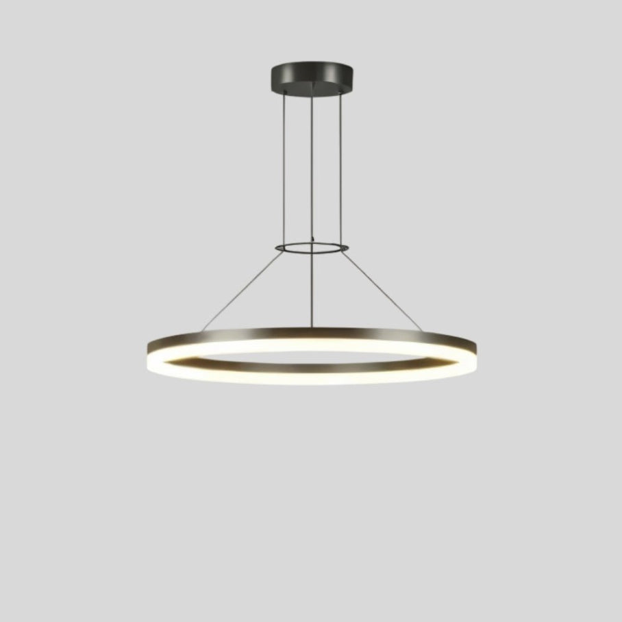 Japandi Solid Brass Linear Chandelier – Calve