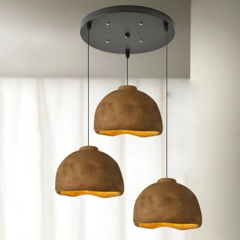 Japandi Industrial Glass Pendant Light – Darnel