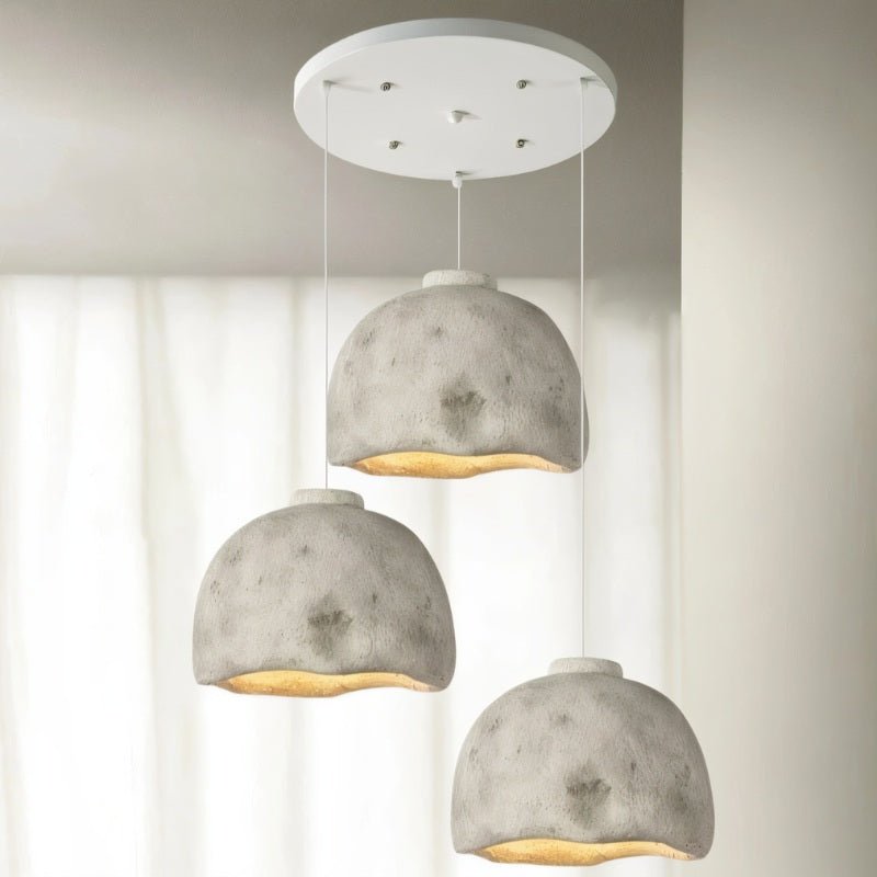 Japandi Industrial Glass Pendant Light – Darnel