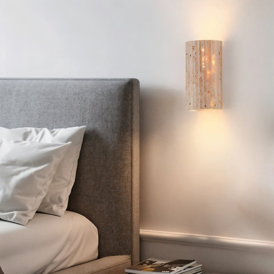 Japandi Soft Curved Wall Lamp With Diffused Glow – Diuha