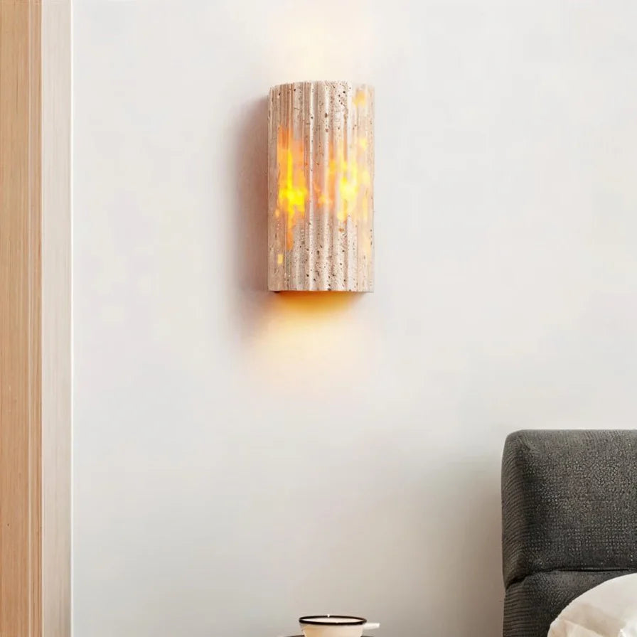Japandi Soft Curved Wall Lamp With Diffused Glow – Diuha