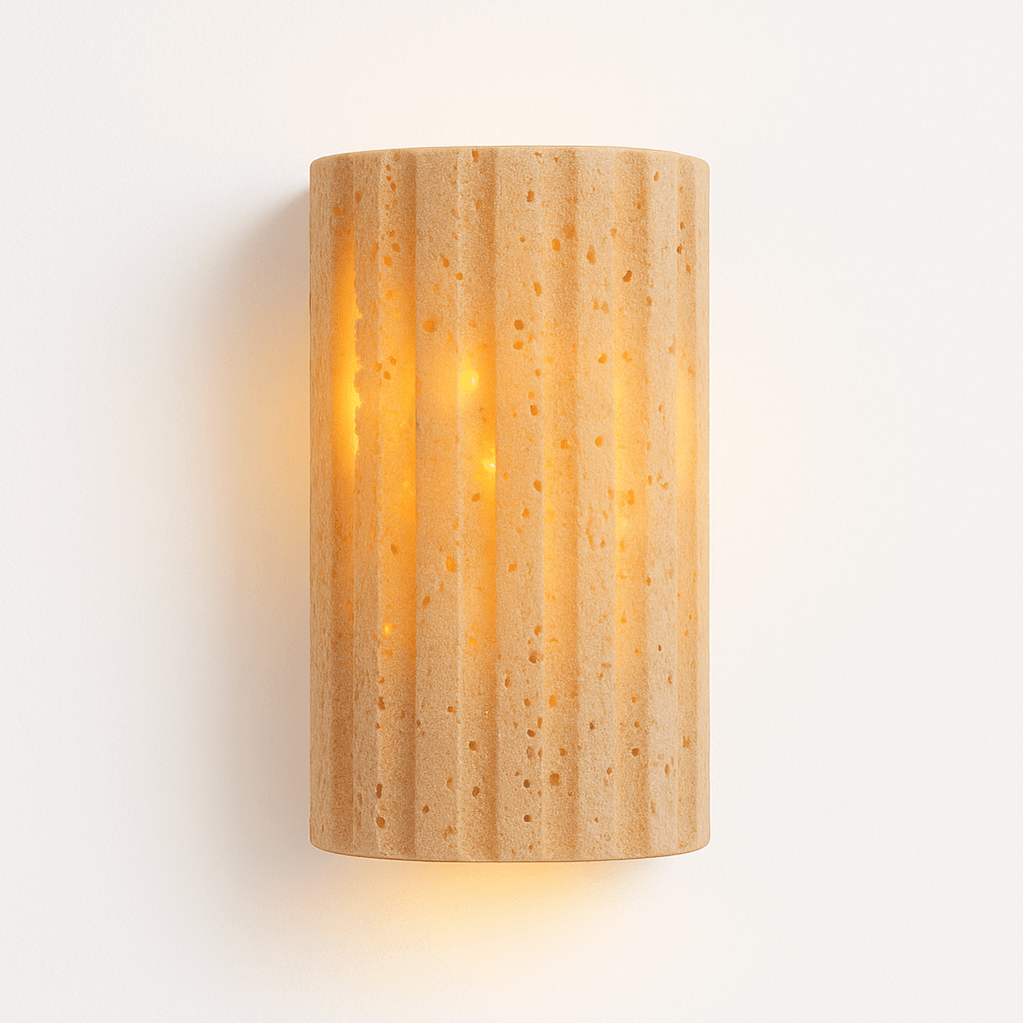 Japandi Soft Curved Wall Lamp With Diffused Glow – Diuha