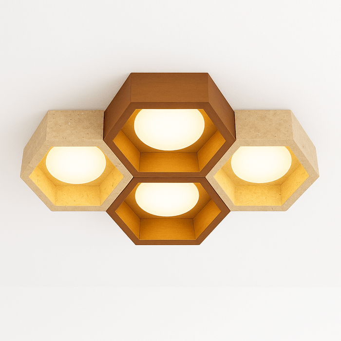 Japandi Minimalist Ceiling Lamp – Electa