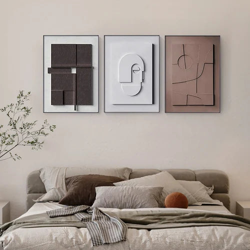 3D Japandi Canva (3 Pieces)