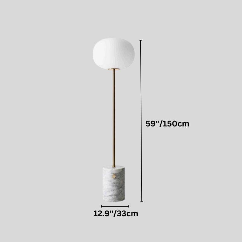 Japandi Dual Shade Sculptural Floor Lamp – Galix