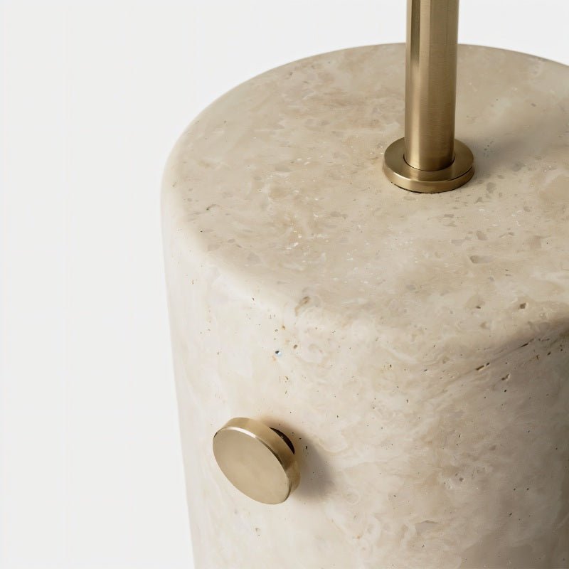Japandi Dual Shade Sculptural Floor Lamp – Galix