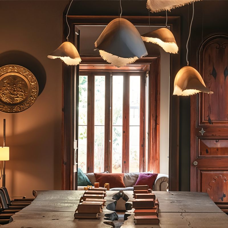 Japandi Layered Glass Pendant Light – Jairo