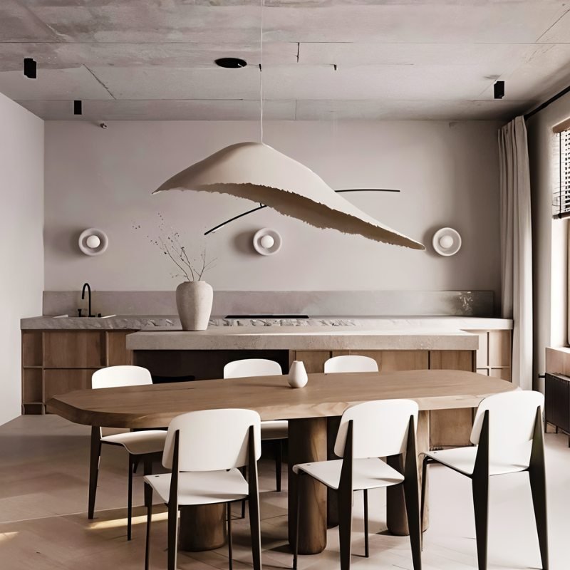 Japandi Layered Glass Pendant Light – Jairo