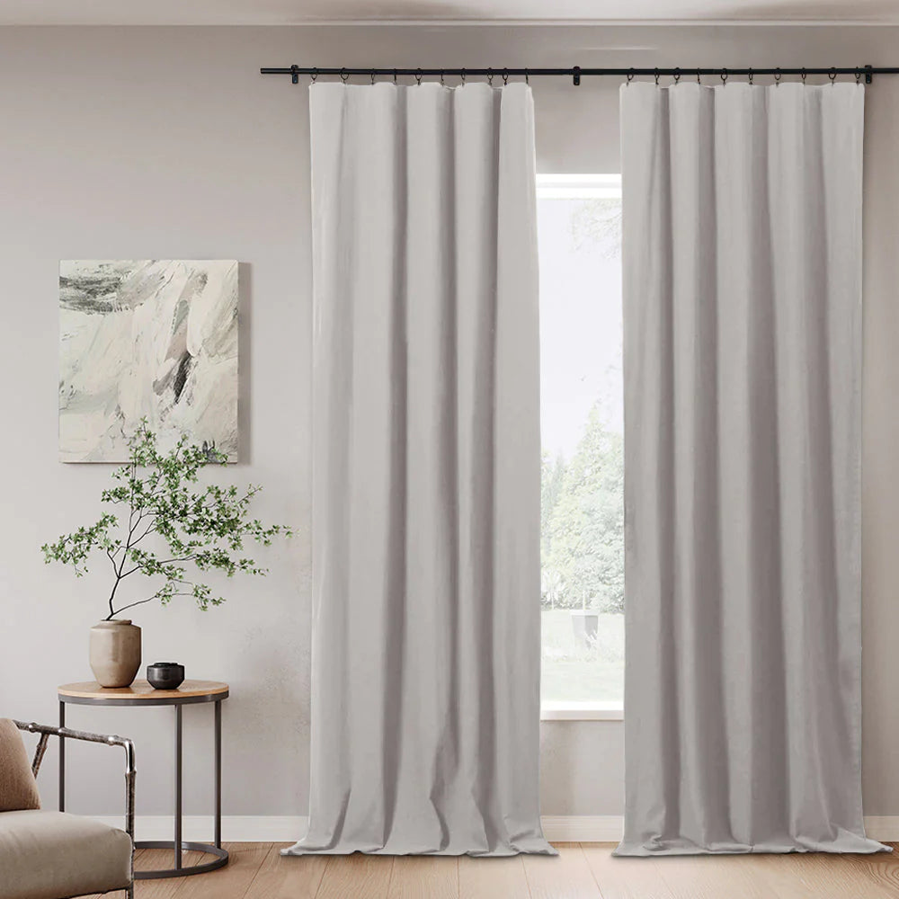 Japandi Luxury Blackout Curtains