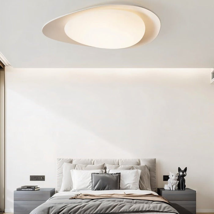 Japandi Sculptural Ceiling Light – Malfi