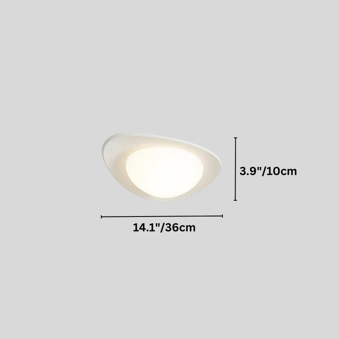 Japandi Sculptural Ceiling Light – Malfi