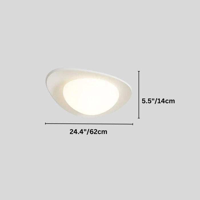 Japandi Sculptural Ceiling Light – Malfi