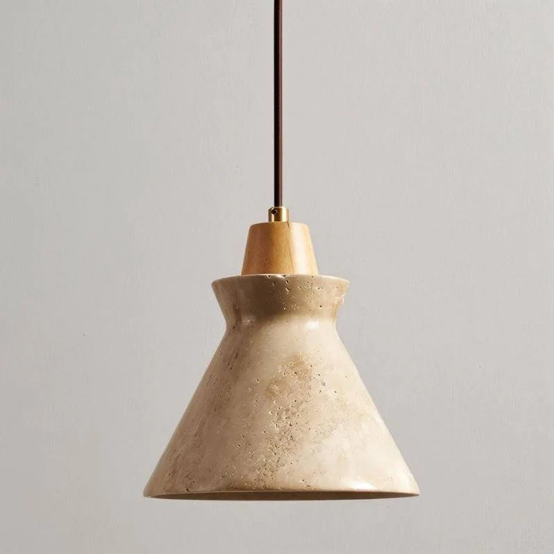 Japandi Ribbed Textured Pendant Light – Menra