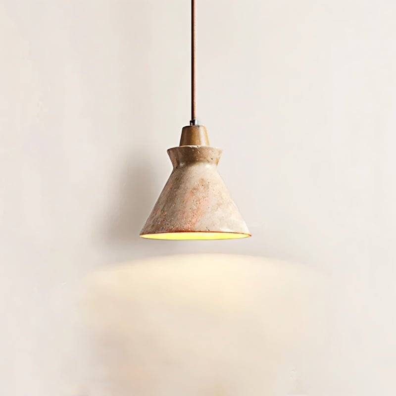 Japandi Ribbed Textured Pendant Light – Menra