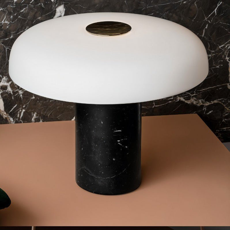 Japandi Natural Texture Table Lamp With Soft Glow – Nalpi