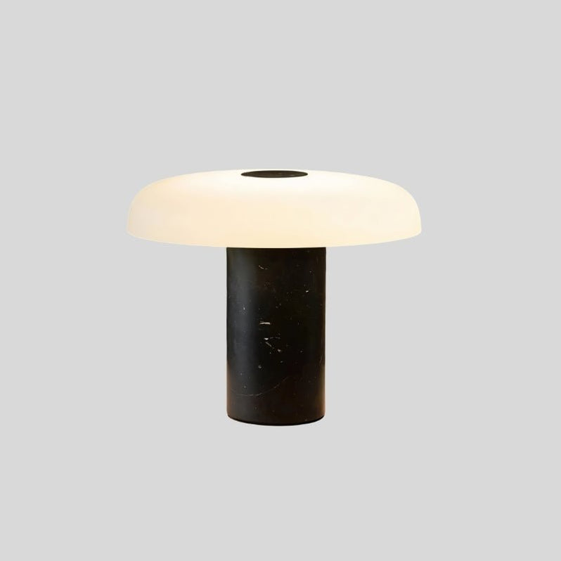 Japandi Natural Texture Table Lamp With Soft Glow – Nalpi
