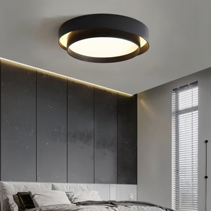 Japandi Linear Metal Ceiling Light – Novis