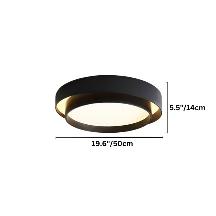 Japandi Linear Metal Ceiling Light – Novis