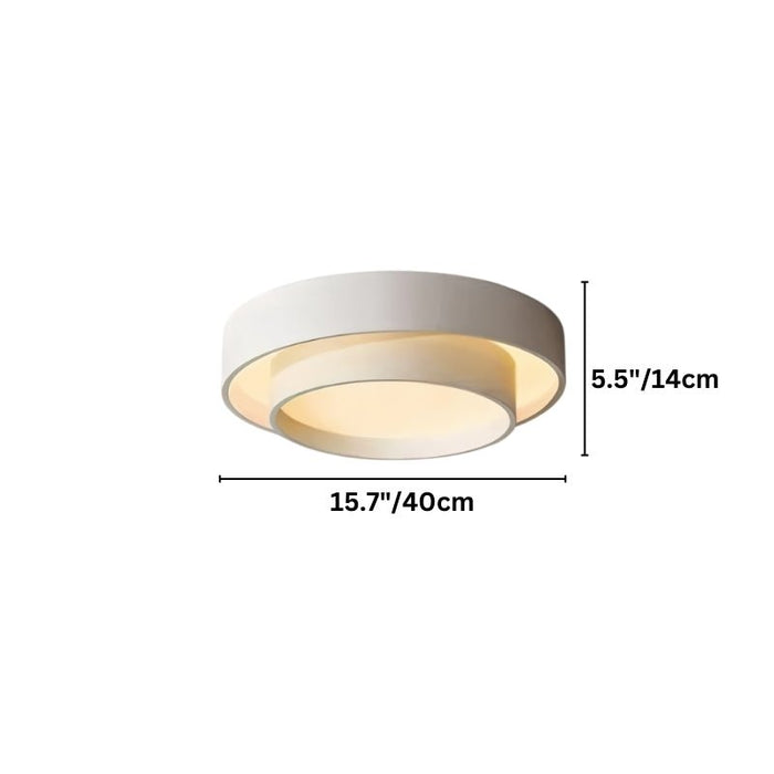 Japandi Linear Metal Ceiling Light – Novis
