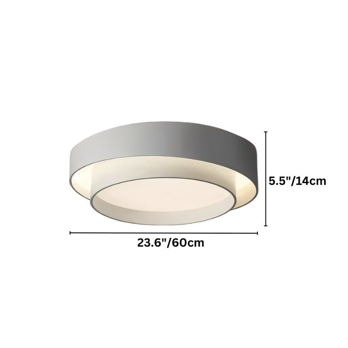 Japandi Linear Metal Ceiling Light – Novis
