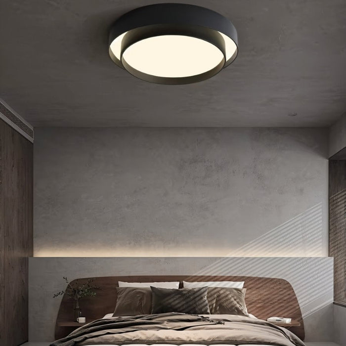 Japandi Linear Metal Ceiling Light – Novis