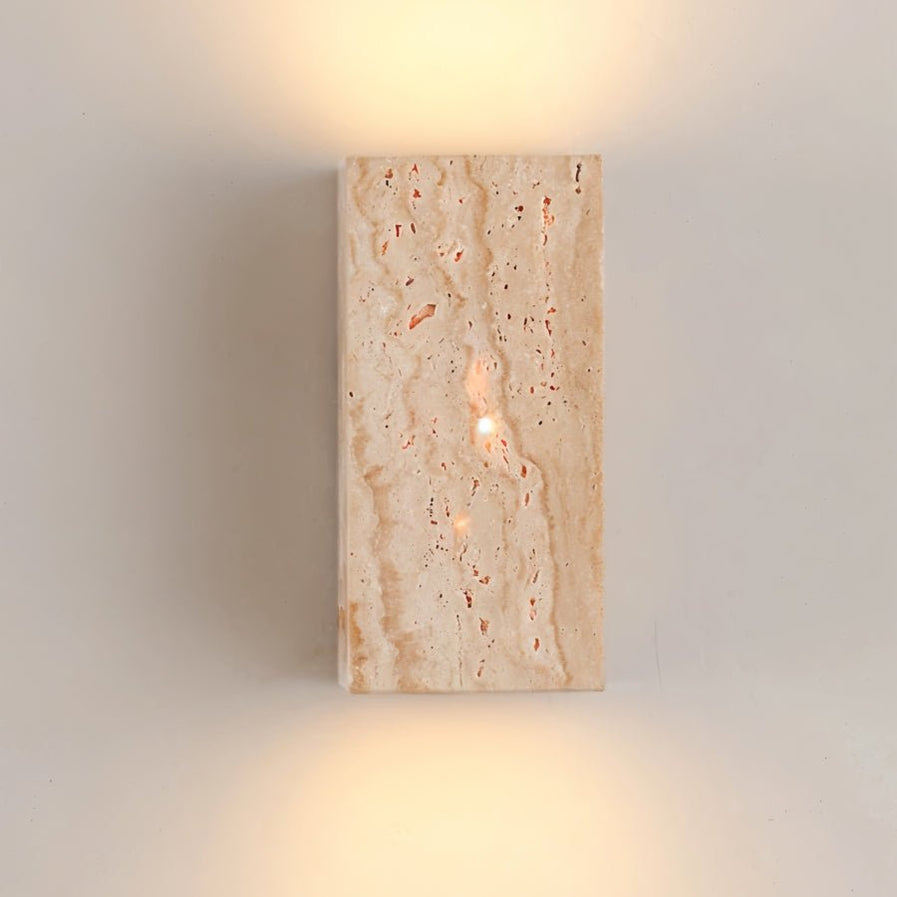 Japandi Vertical Metal Wall Lamp With Warm Diffuser – Phostic