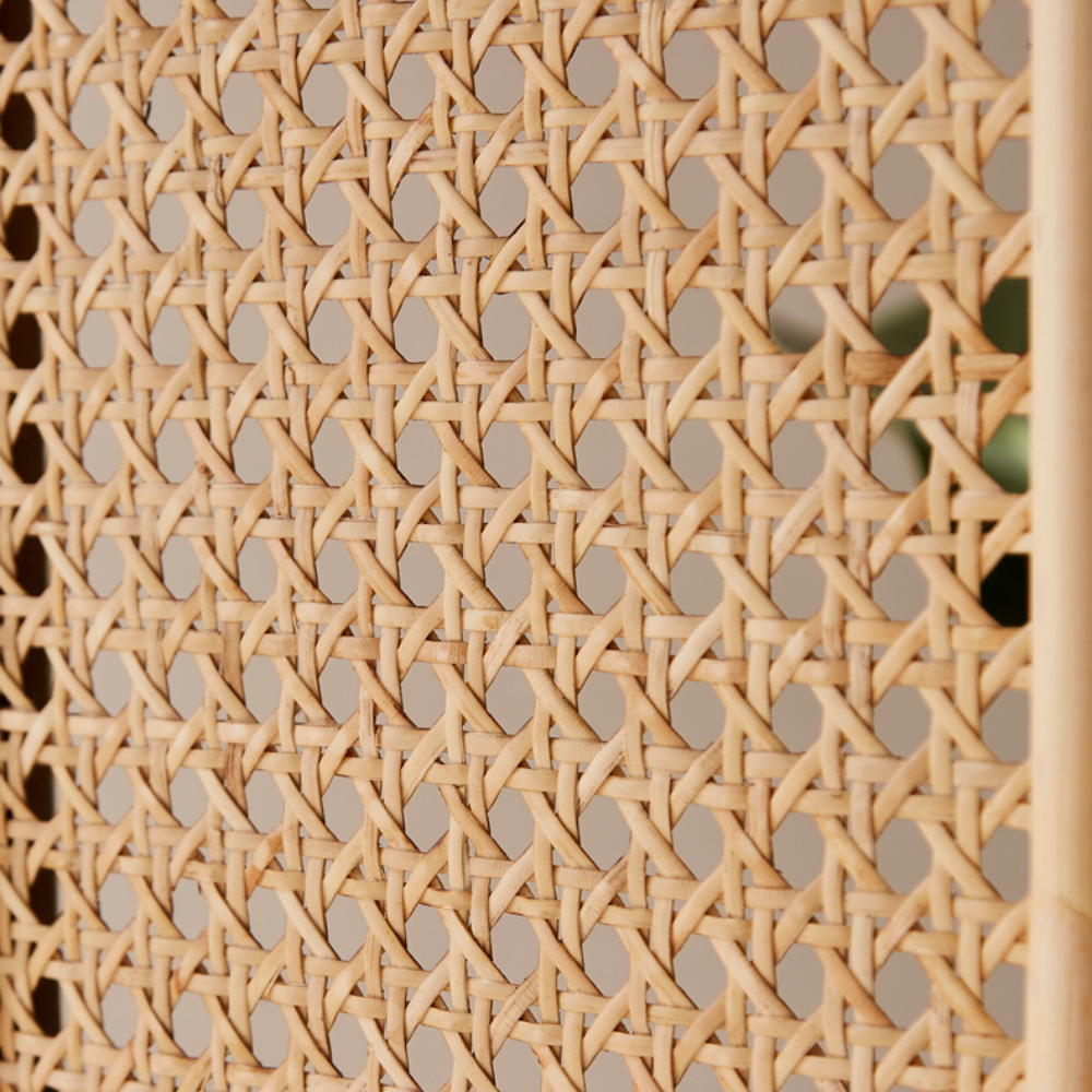 Accordion Rattan Japandi Room Divider | Japandistore®