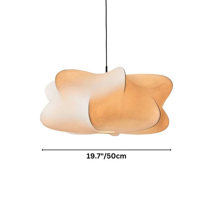 Japandi Opaline Minimalist Pendant Light – Serica