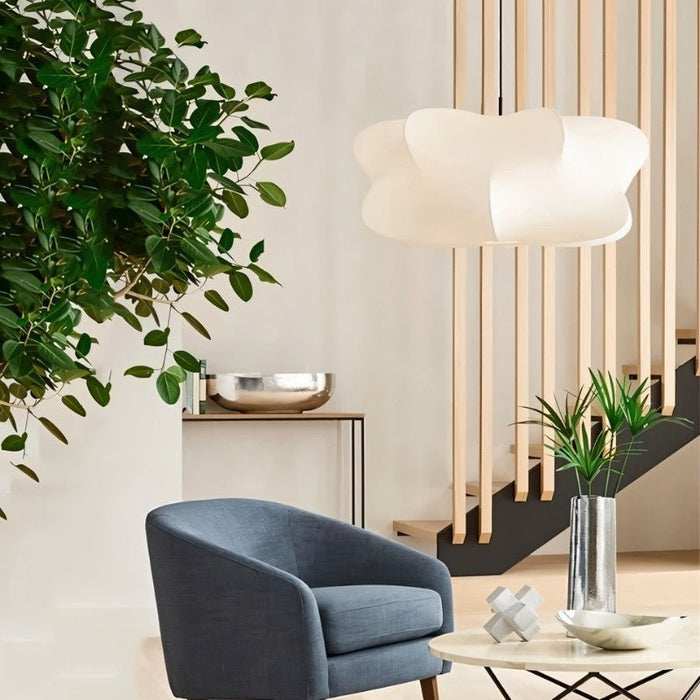 Japandi Opaline Minimalist Pendant Light – Serica