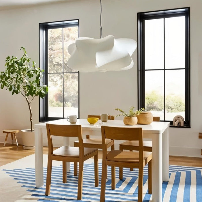 Japandi Opaline Minimalist Pendant Light – Serica