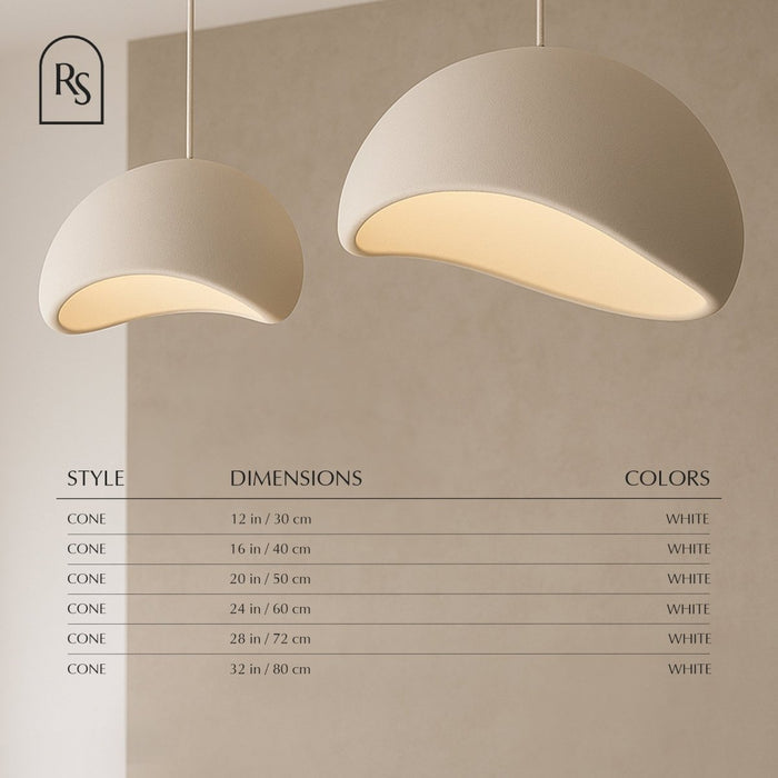 Japandi Minimalist Pendant Light – Shibui