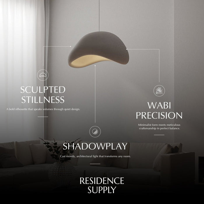 Japandi Minimalist Pendant Light – Shibui