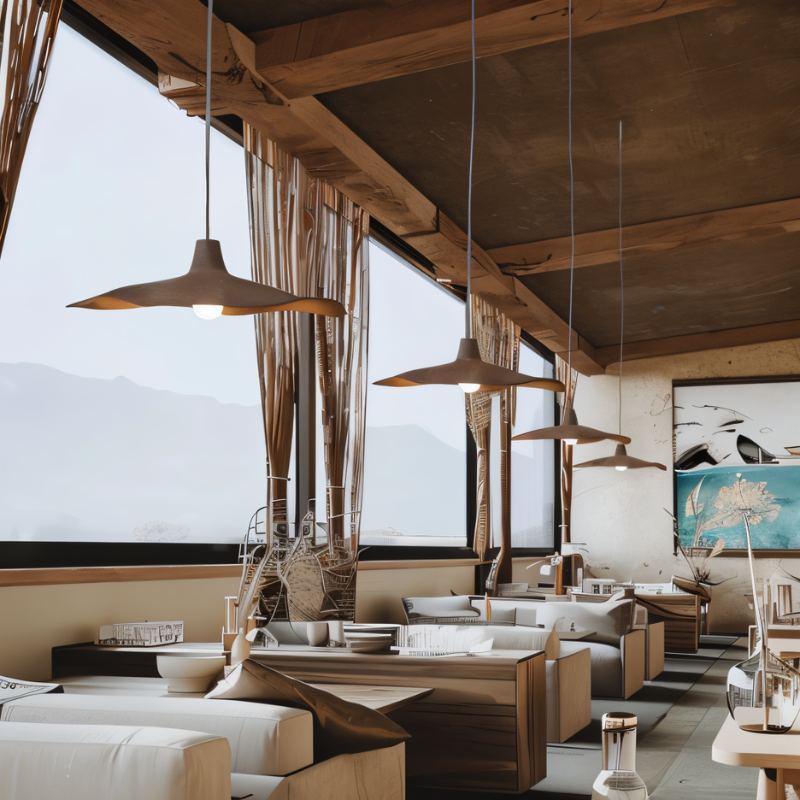 Japandi Perforated Brass Pendant Light – Siraj
