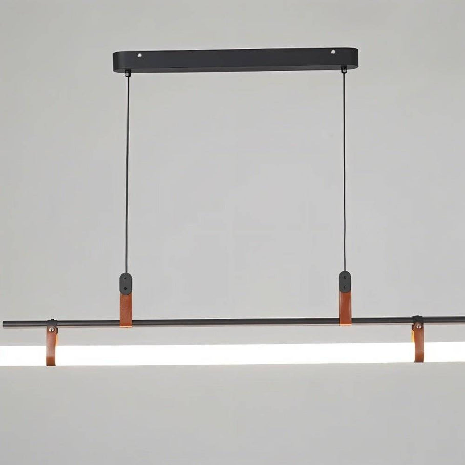 Japandi Minimalist Brass & Glass Chandelier – Solin