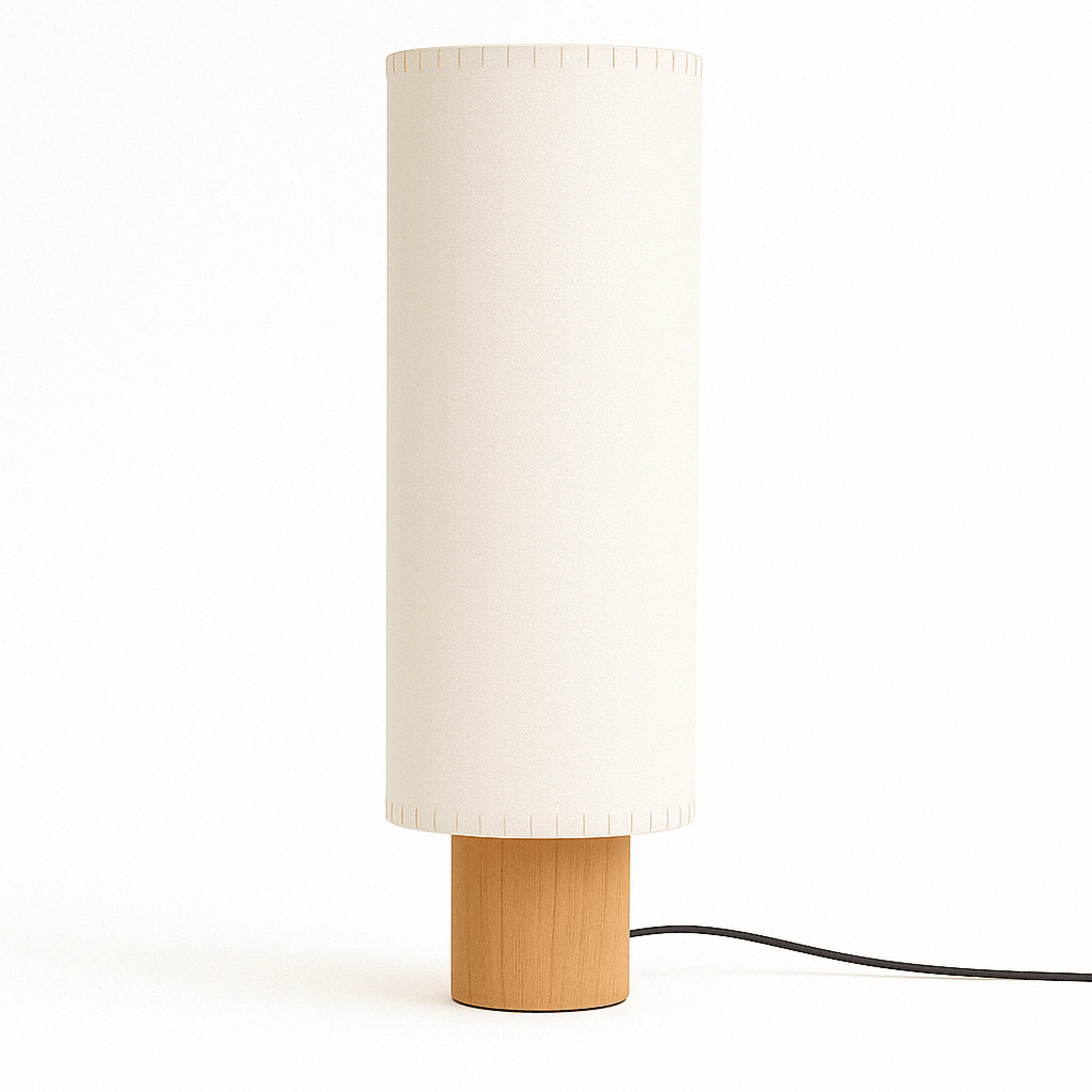 Japandi Vertical Glass Rod Floor Lamp – Svetlina