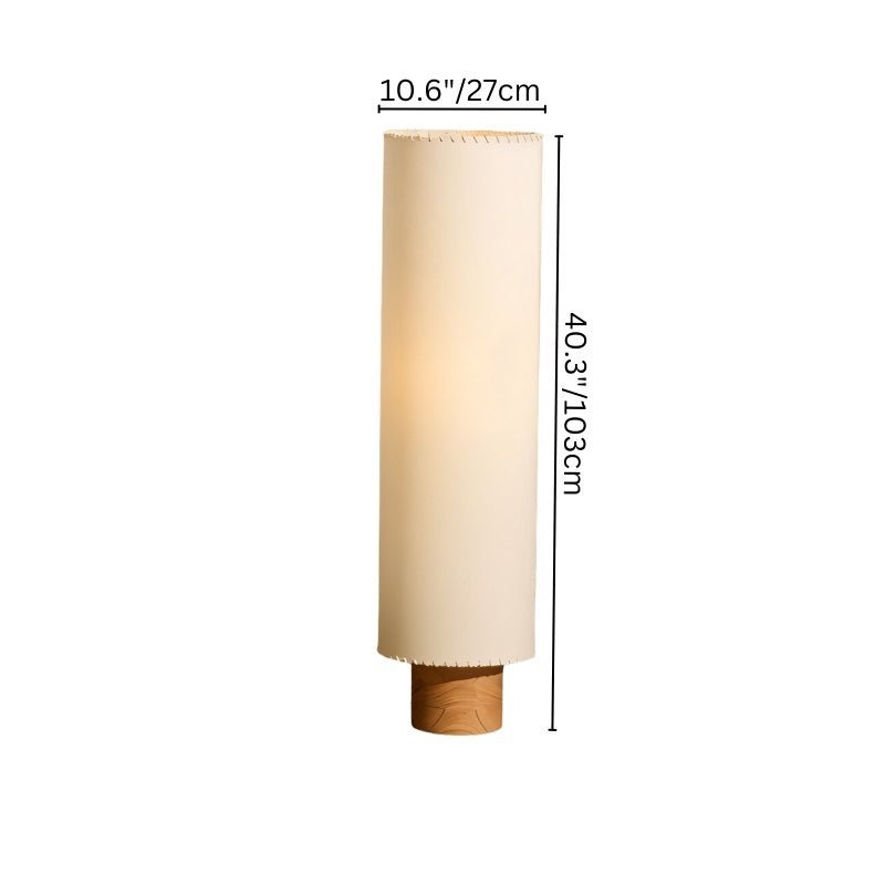 Japandi Vertical Glass Rod Floor Lamp – Svetlina