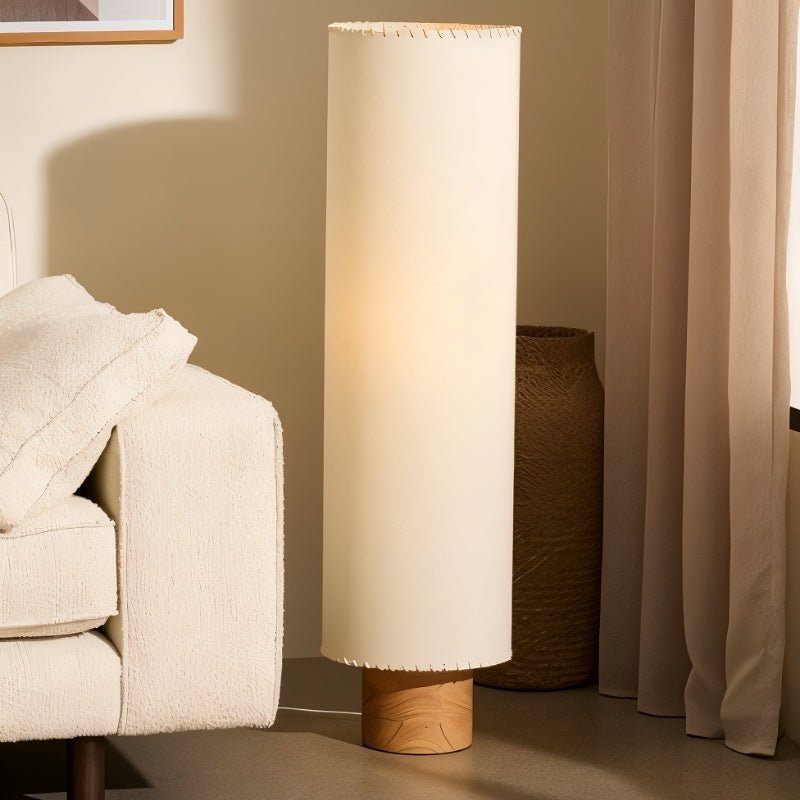 Japandi Vertical Glass Rod Floor Lamp – Svetlina