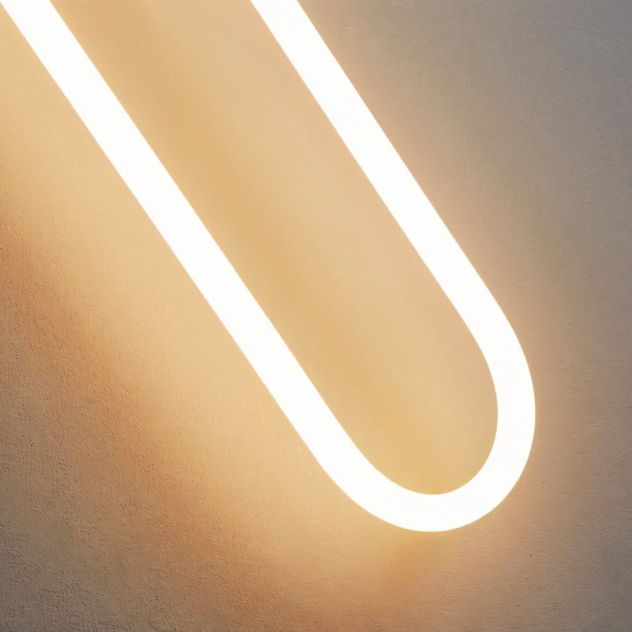 Japandi Minimalist Curved Metal Wall Lamp – Zenn