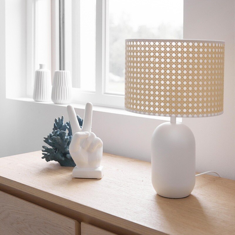 Rattan Japandi Table Lamp | Japandistore®