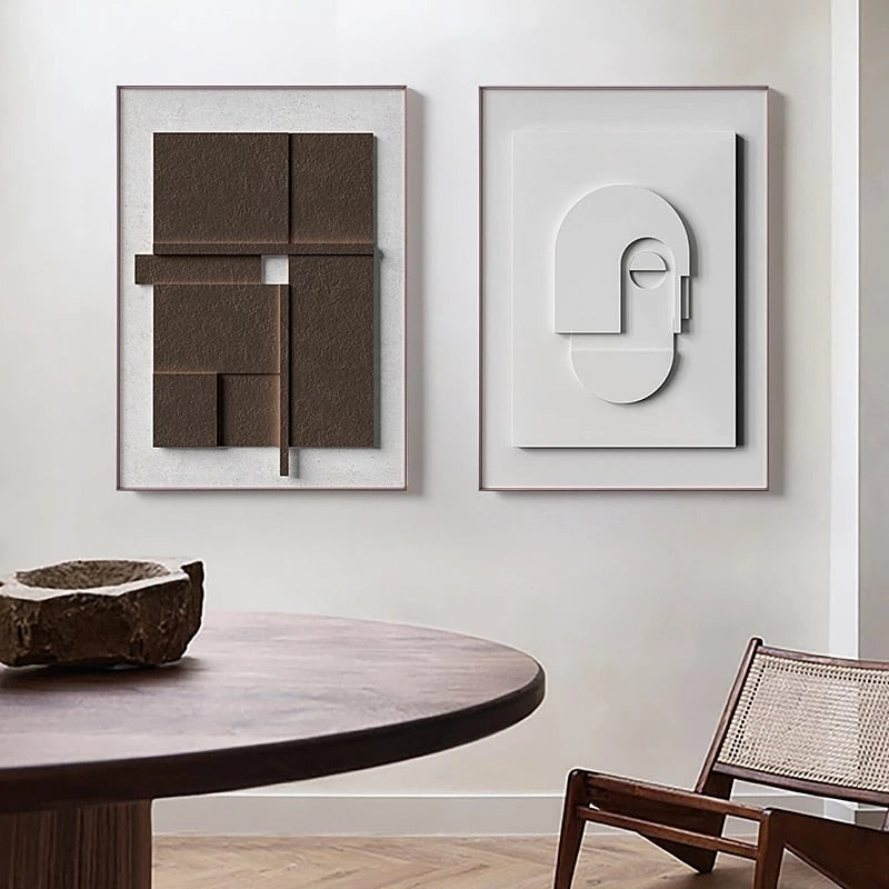 3D Japandi Canva (3 Pieces)