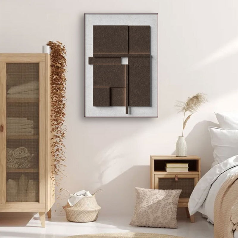 3D Japandi Canva (3 Pieces)
