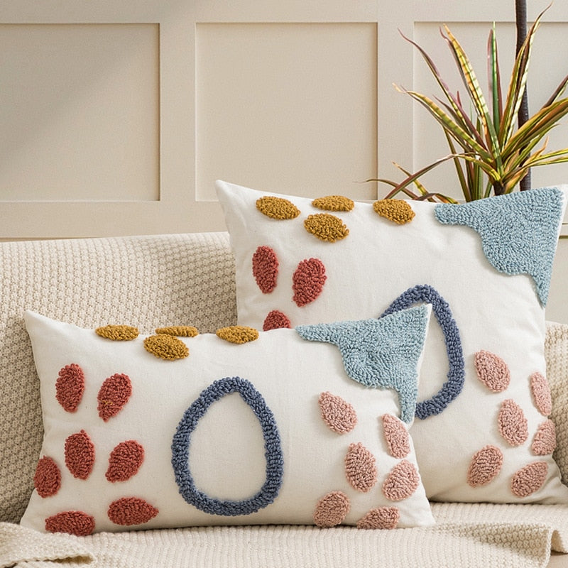 Colorful Japandi Pillowcase