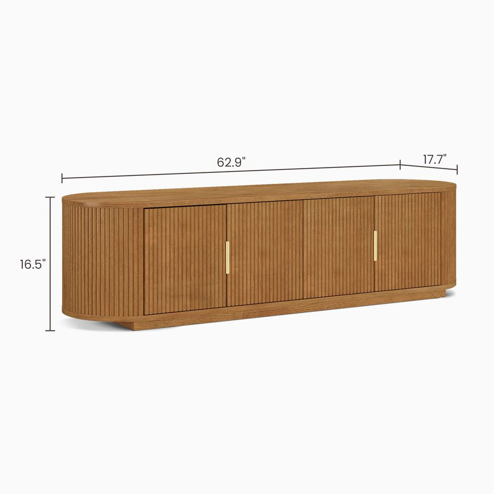 Japandi Contemporary TV Stand