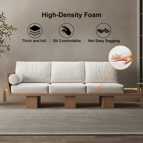 Japandi Wooden Sofa