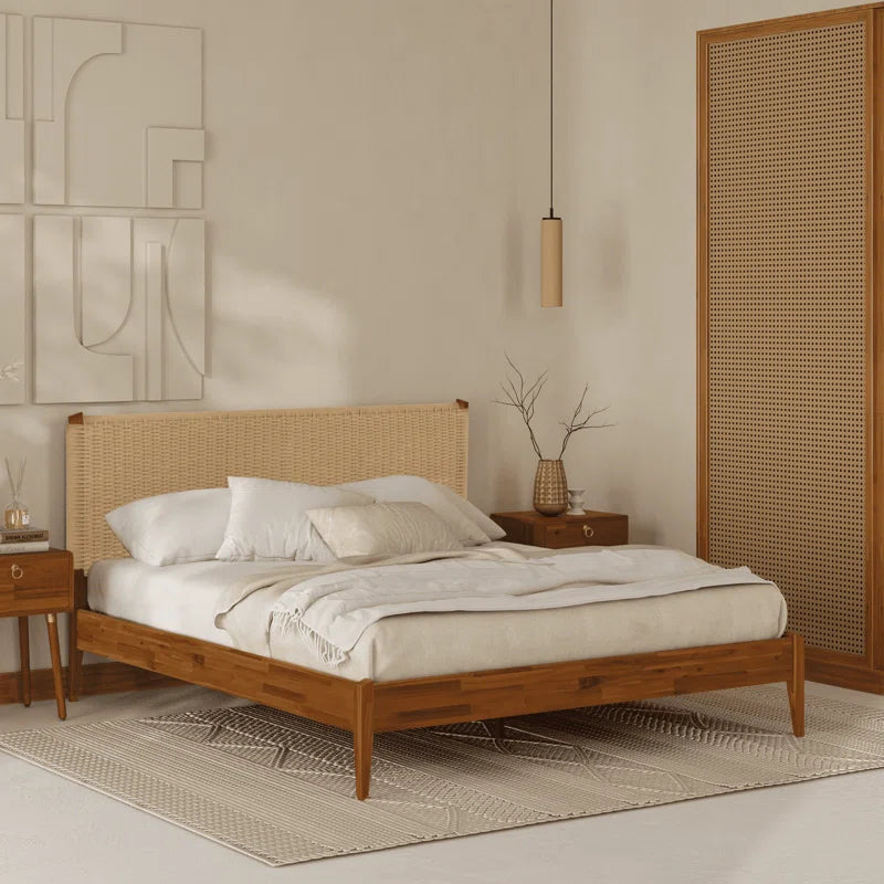 Japandi Wooden Bedframe