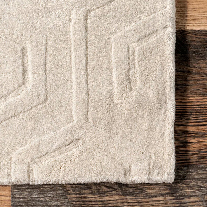 Japandi Hexagonal Pattern Rug