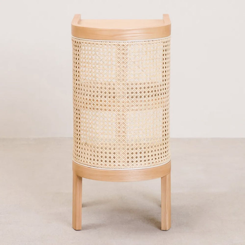 Japandi Rattan Nightstand