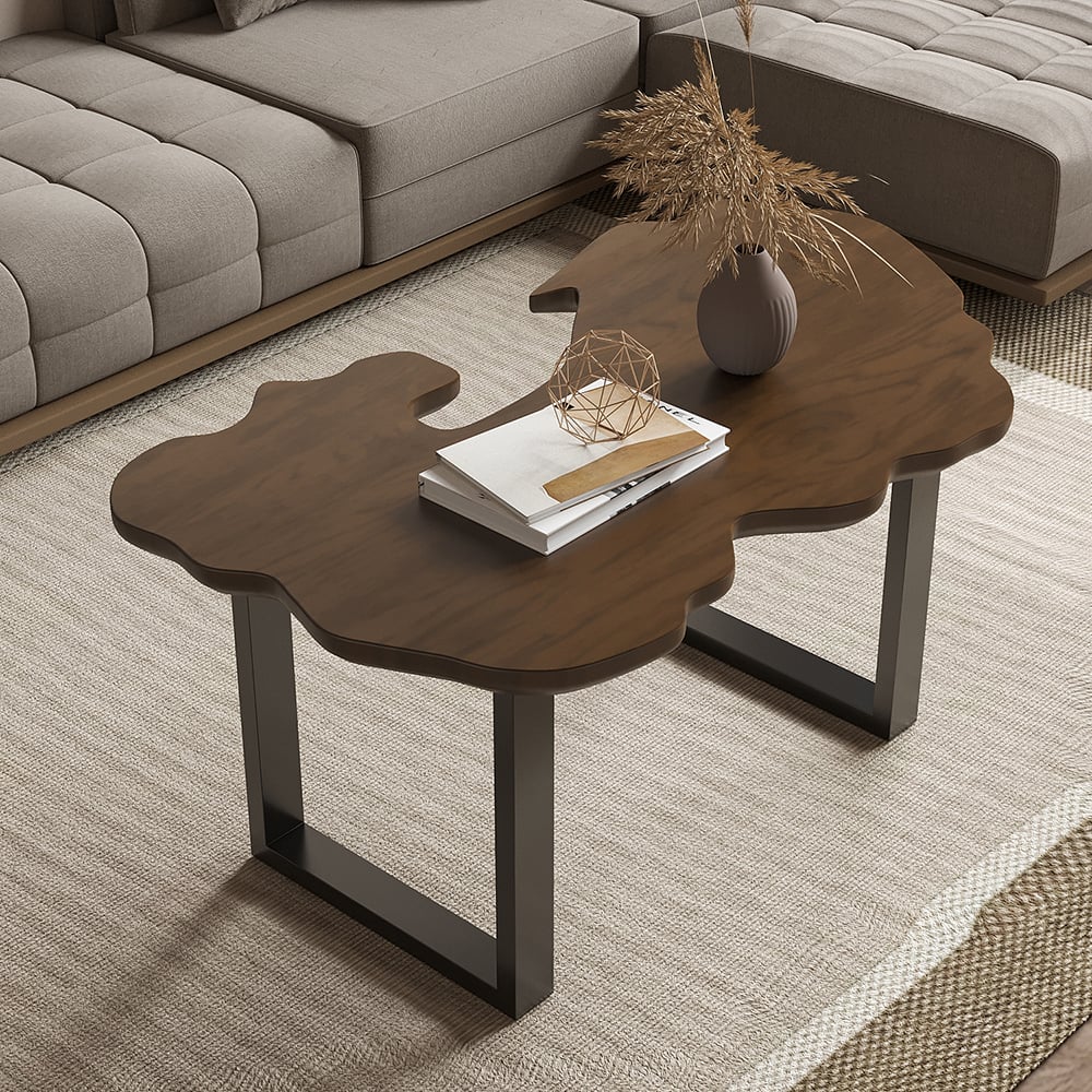 Japandi Rustic Coffee Table