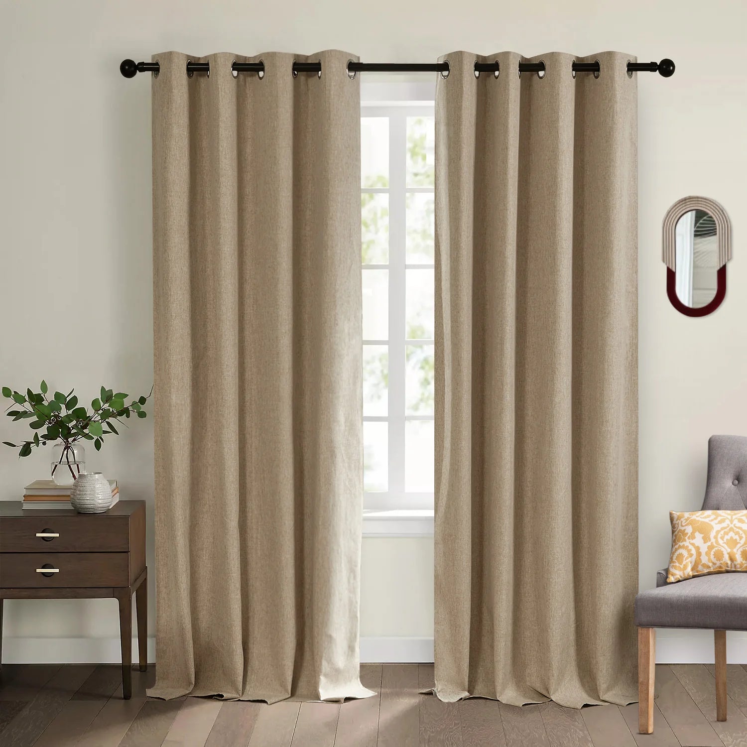 Japandi Custom Blackout Curtains