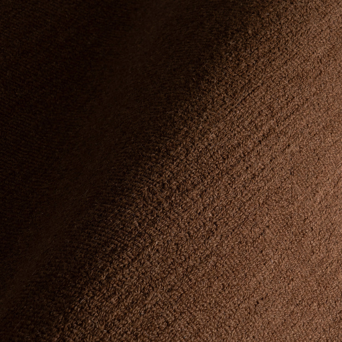 Japandi Chocolate Brown Wool Rug - Ondine – view 3